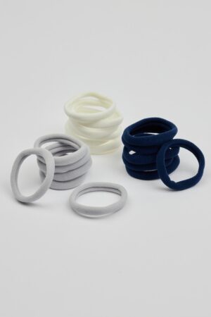 Pack of 18 Seamless Hair Elastics