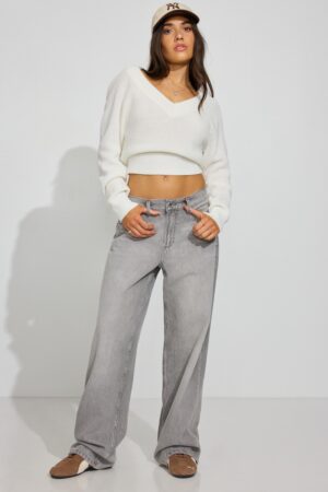 Low Rise Baggy Jeans