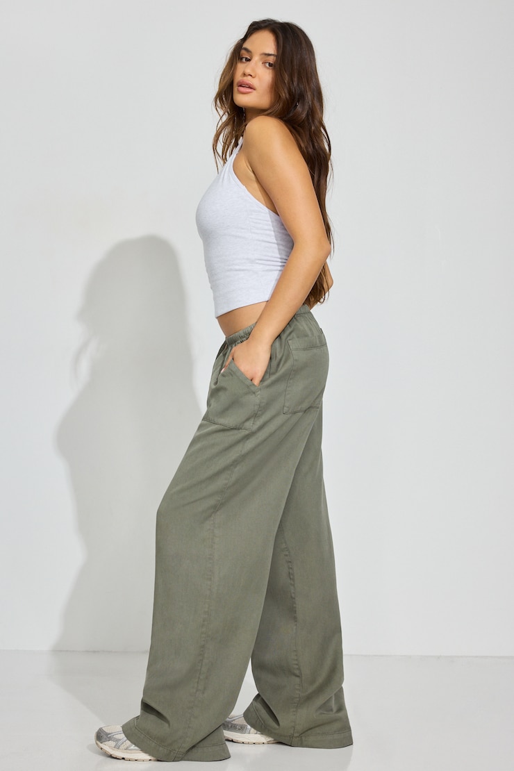 Dusty Olive Green